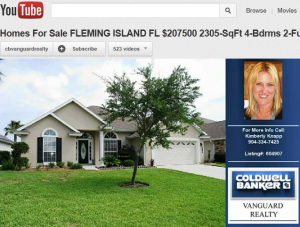 you tube virtual tour real estate listing video for coldwell banker vanguard realty